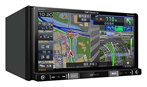 Pioneer カーナビ AVIC-RZ302 7インチ 2D(180mm) 楽ナビ ワンセグ DVD CD SD USB カロッツェリア